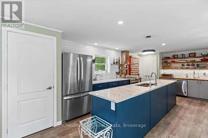 Open Concept Kitchen with large island