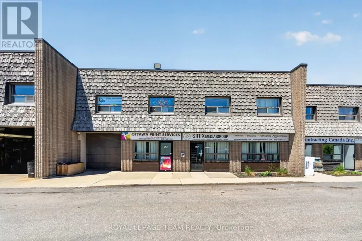 27&29 - 2100 THURSTON DRIVE, Ottawa, Ontario K1G4K8