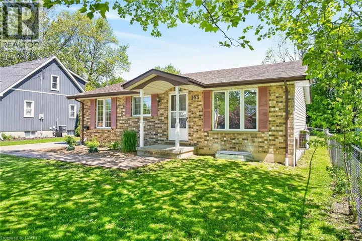 143 FAIRVIEW Avenue E, Dunnville, Ontario N1A1B2