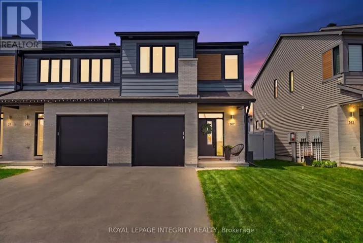367 COPE DRIVE, Ottawa, Ontario K2V0P7