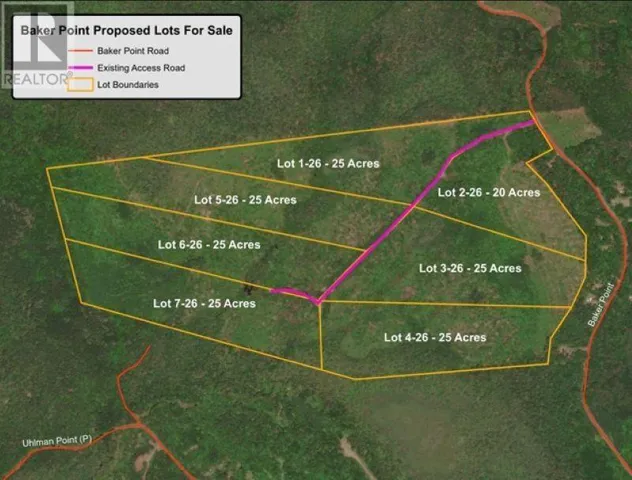 Lot 3-26 Baker Point Road, Molega North, Nova Scotia B0T1X0