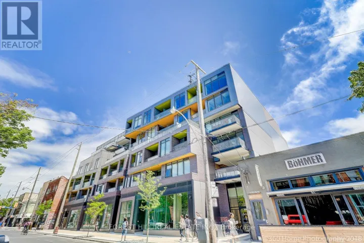 202 - 109 OSSINGTON AVENUE, Toronto (Trinity-Bellwoods), Ontario M6J0G1