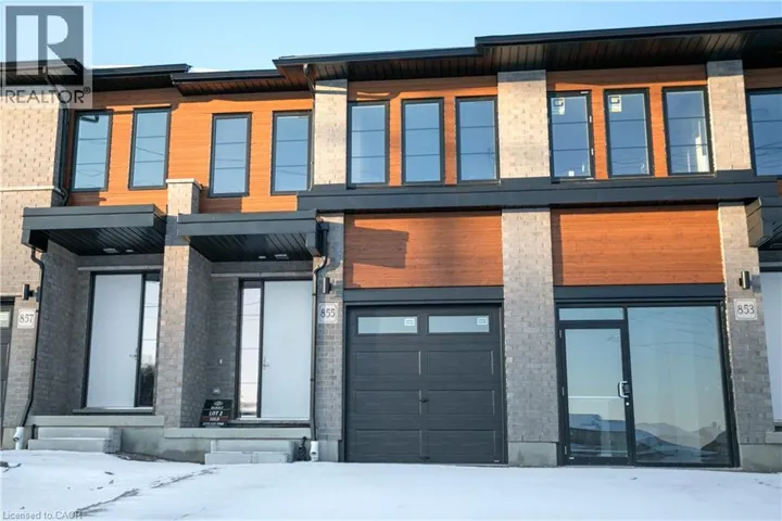 855 ROBERT FERRIE Drive, Kitchener, Ontario N2R0P2