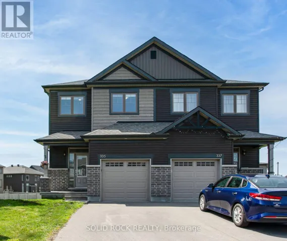 335 GRACKLE STREET, Ottawa, Ontario K1X0G6