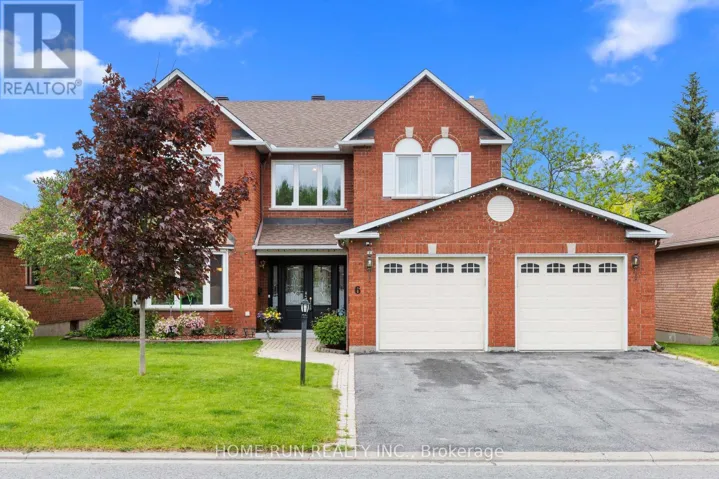 6 ZOKOL CRESCENT, Ottawa, Ontario K2K2K5