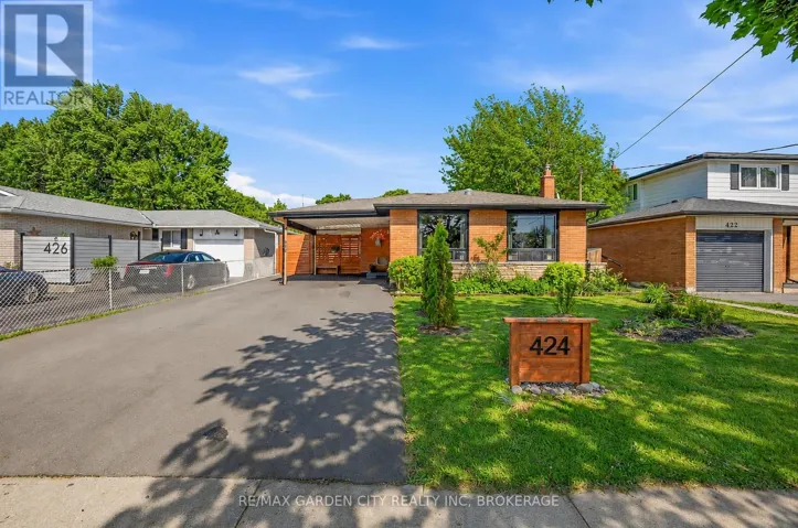 424 VINE STREET, St. Catharines (Vine/Linwell), Ontario L2M3S7