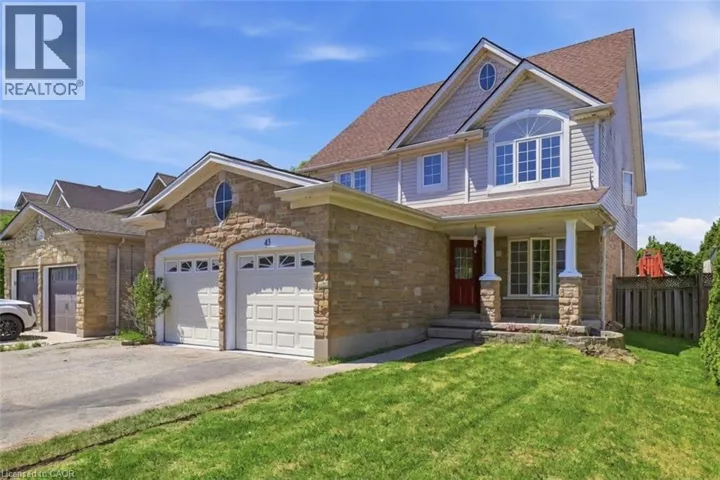 43 DECARO Crescent, Cambridge, Ontario N3C4N1