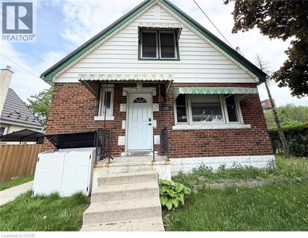 315 EAST 22ND Street Unit# Main, Hamilton, Ontario L8V2V9