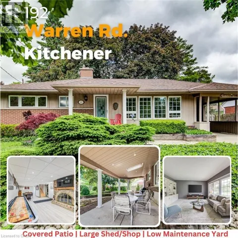 192 WARREN Road, Kitchener, Ontario N2M4T7