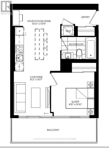 1304 - 20 EDWARD STREET, Toronto (Bay Street Corridor), Ontario M5G1C9