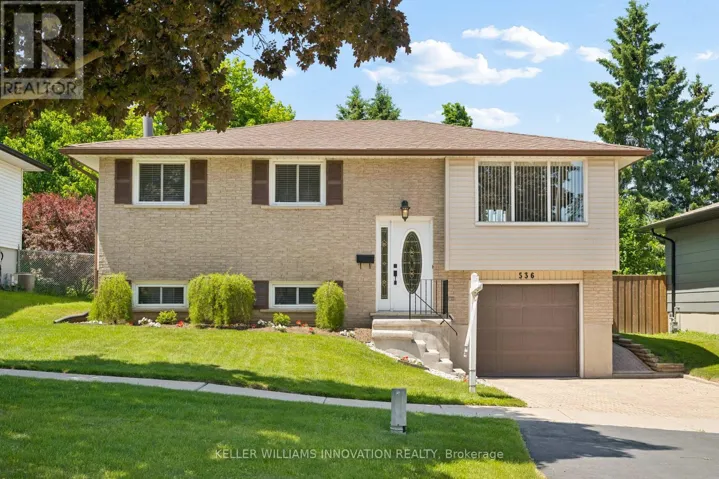 536 PIONEER DRIVE, Kitchener, Ontario N2P1P2