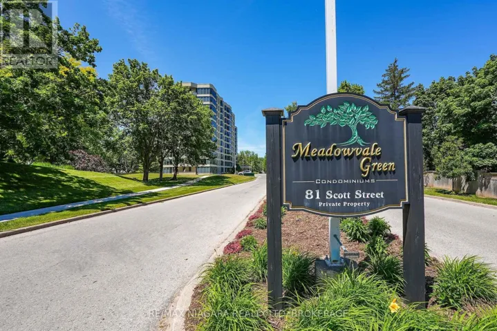 607 - 81 SCOTT STREET, St. Catharines (Lakeport), Ontario L2N7L5