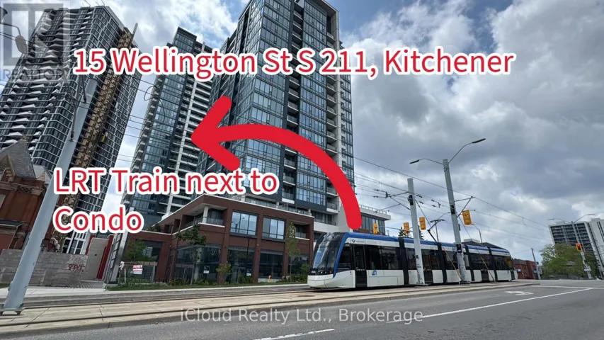 211 - 15 WELLINGTON STREET S, Kitchener, Ontario N2G0E4