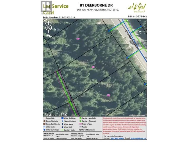 81 DEERBORNE Drive, Elkford, British Columbia V0B1H0