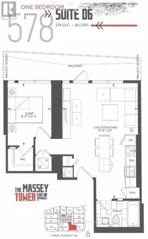 2106 - 197 YONGE STREET, Toronto (Church-Yonge Corridor), Ontario M5B1M4