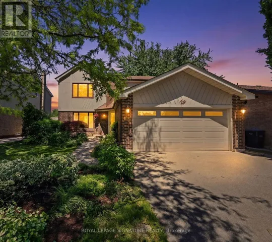29 MANSFIELD STREET, Brampton (Central Park), Ontario L6S2X8