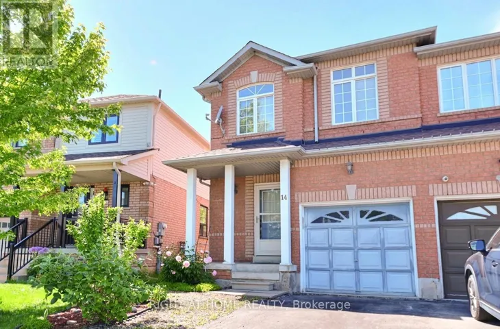 14 WEATHERELL DRIVE, Brampton (Fletcher's Meadow), Ontario L7A1Y7
