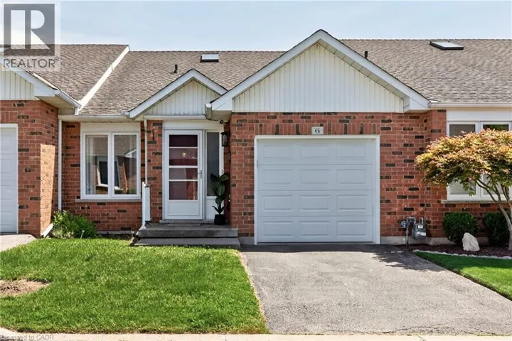 25 KITTY MURRAY Lane Unit# 6, Ancaster, Ontario L9K1L3