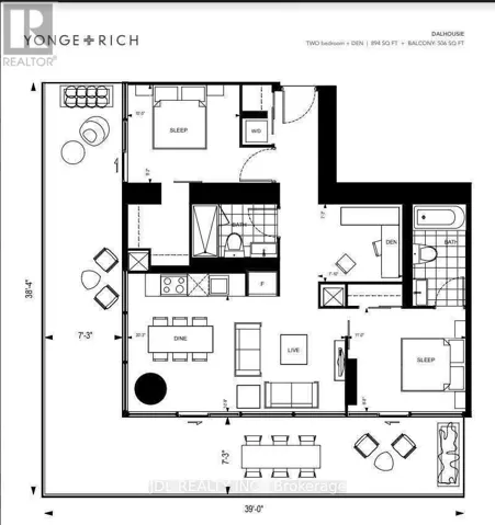 1505 - 25 RICHMOND STREET E, Toronto (Church-Yonge Corridor), Ontario M5C1N7