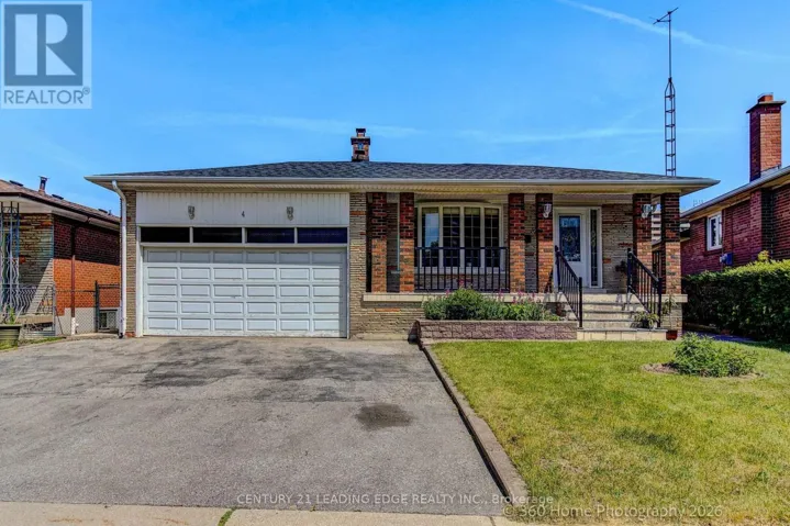 4 BLACKSMITH CRESCENT, Toronto (Black Creek), Ontario M3N1V4