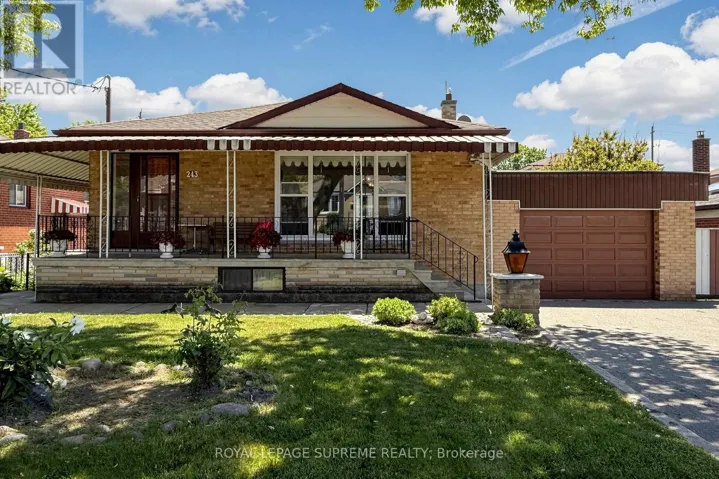 243 EPSOM DOWNS DRIVE, Toronto (Downsview-Roding-CFB), Ontario M3M1T3