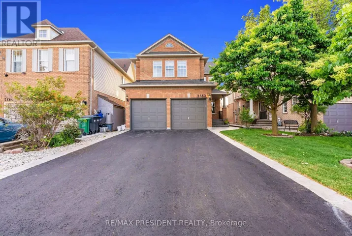 2362 BANKSIDE DRIVE, Mississauga (Central Erin Mills), Ontario L5M6E3