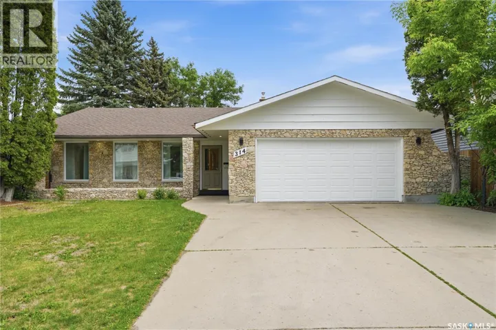 314 Anderson CRESCENT, Saskatoon, Saskatchewan S7H4A3