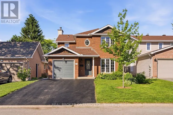 17 NOTMAN WAY, Ottawa, Ontario K1G4P6
