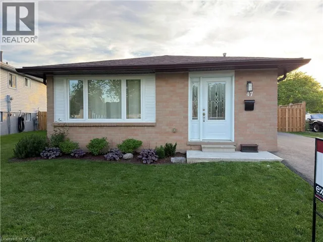 47 ODESSA Street, Stoney Creek, Ontario L8J1A3