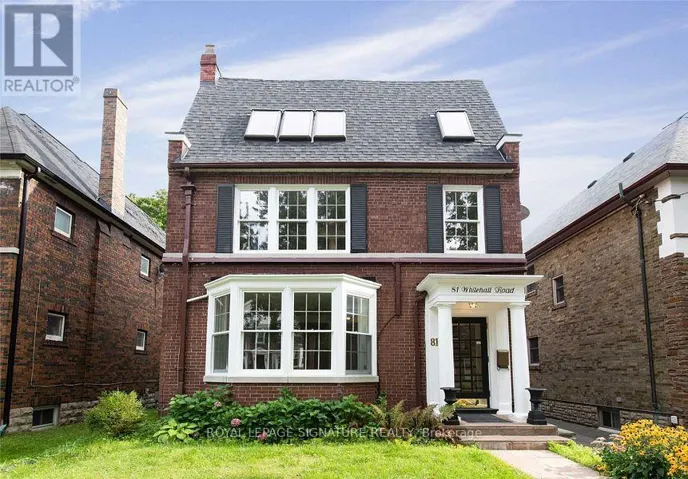 UPPER - 81 WHITEHALL ROAD, Toronto (Rosedale-Moore Park), Ontario M4W2C8