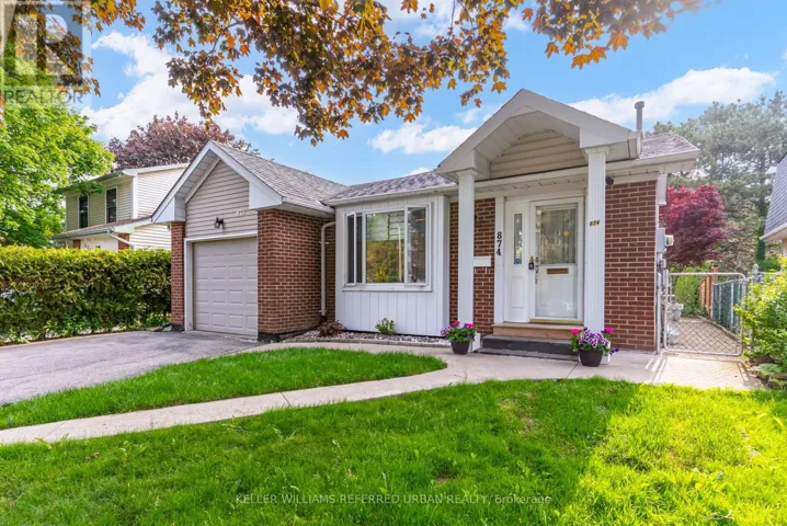874 FINLEY AVENUE, Ajax (South West), Ontario L1S3R9