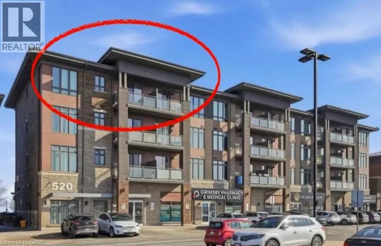 520 NORTH SERVICE Road Unit# 401, Grimsby, Ontario L3M0C9