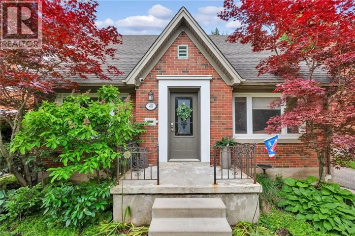 45 GLENDALE Road, Kitchener, Ontario N2H2Z7