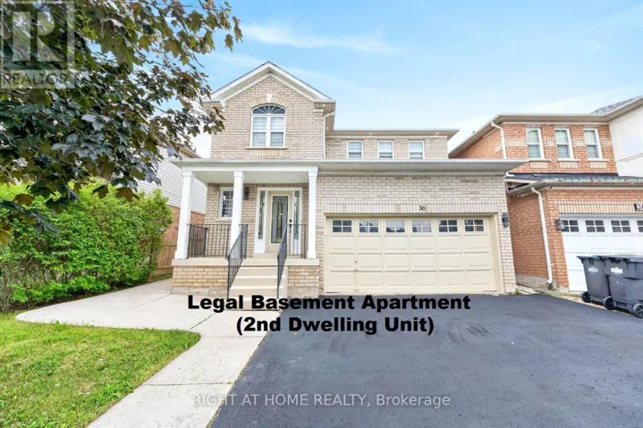 36 EARLSBRIDGE BOULEVARD, Brampton (Fletcher's Meadow), Ontario L7A2L8