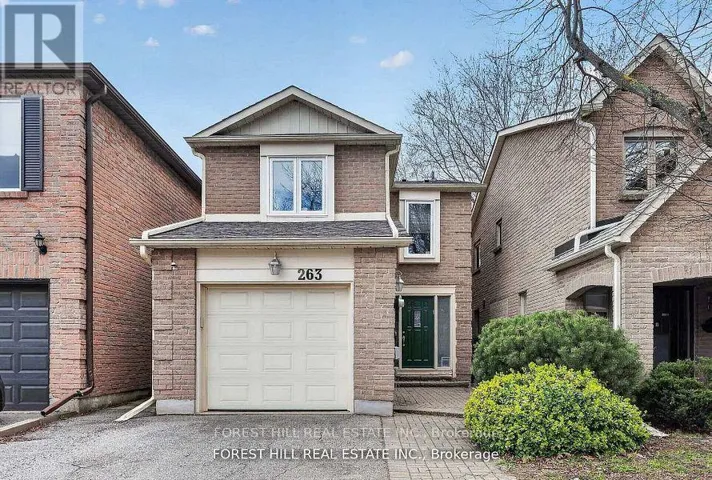 263 TANSLEY ROAD, Vaughan (Brownridge), Ontario L4J2Y8