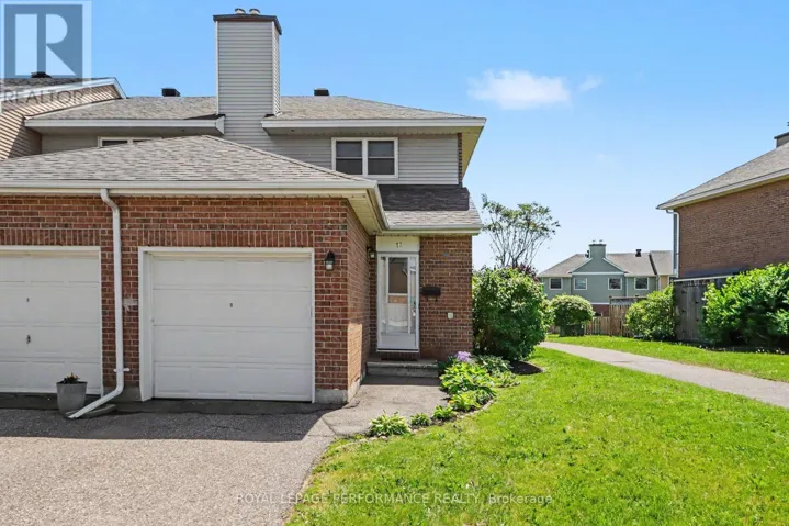 17 BENTBROOK CRESCENT, Ottawa, Ontario K2J3X9