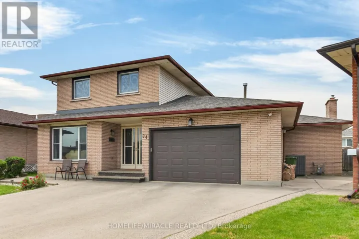 34 CAPRI CRESCENT, Hamilton (Riverdale), Ontario L8E4J7