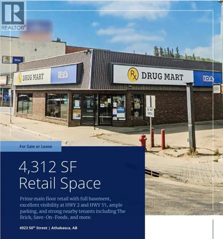 4923 50 Street, Athabasca, Alberta T9S1E1