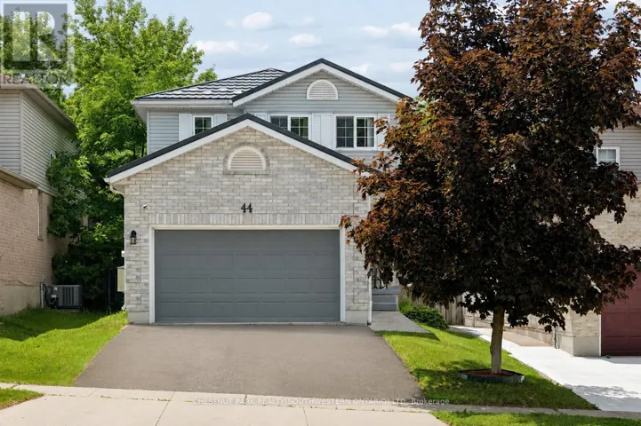 44 ALDERSON DRIVE, Cambridge, Ontario N3C4C5