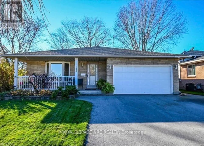 100 LARCHWOOD CIRCLE, Welland (N. Welland), Ontario L3C6T3
