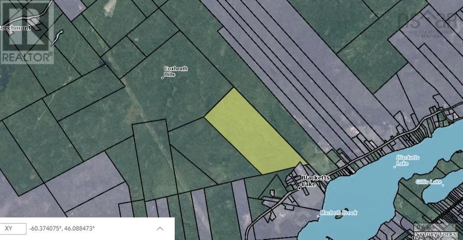 South Blackett Lake Road, Blacketts Lake, Nova Scotia B1L1A5