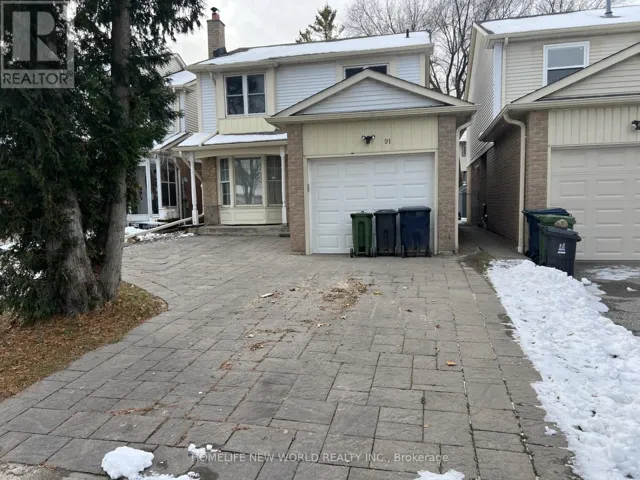 91 CAMPANIA CRESCENT, Toronto (Milliken), Ontario M1V2E8