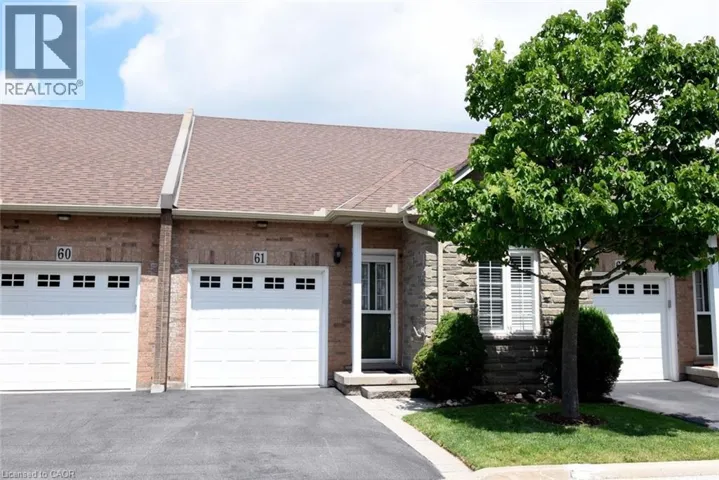 566 SOUTHRIDGE Drive Unit# 61, Hamilton, Ontario L9C7W5