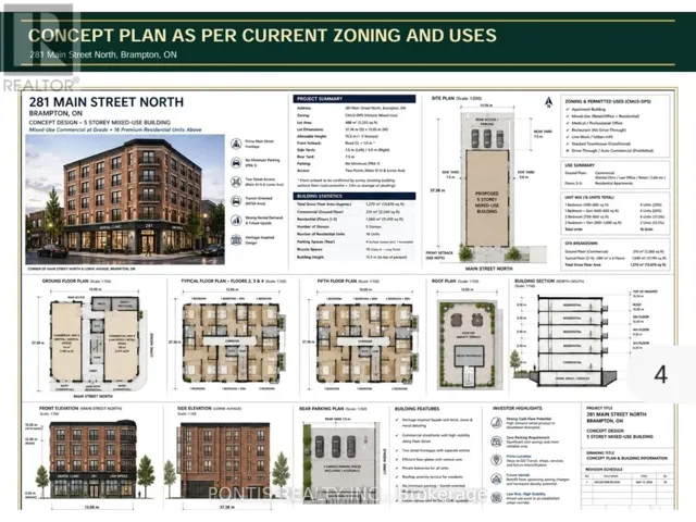 281 MAIN STREET N, Brampton (Downtown Brampton), Ontario L6X1N4