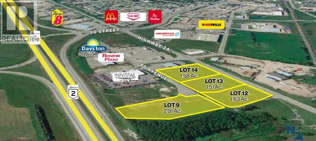 Lot 9, 5130 40 Avenue, Innisfail, Alberta T4G1Z1