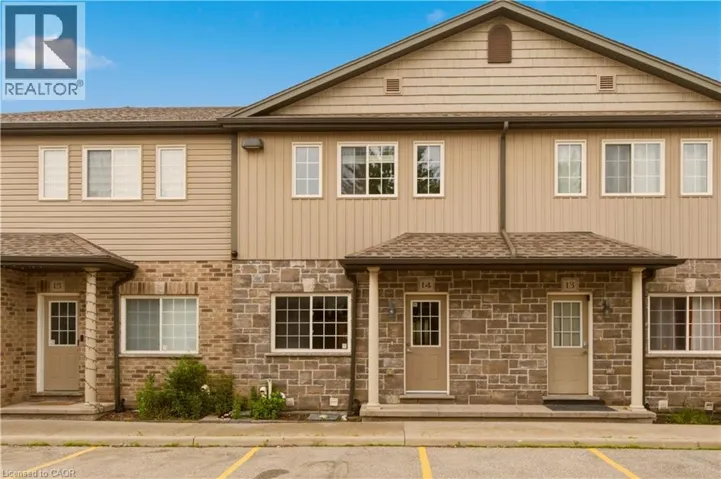1180 COUNTRYSTONE Drive Unit# 14, Kitchener, Ontario N2N0B9
