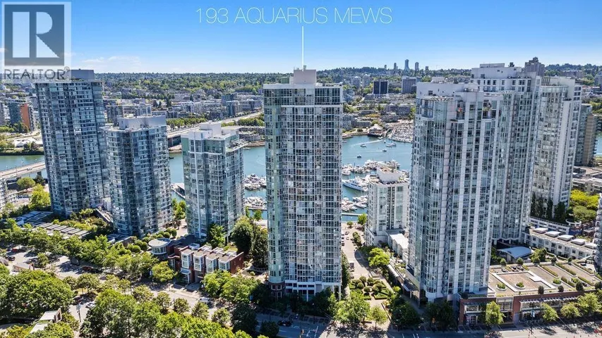3302 193 AQUARIUS MEWS, Vancouver, British Columbia V6Z2Z2