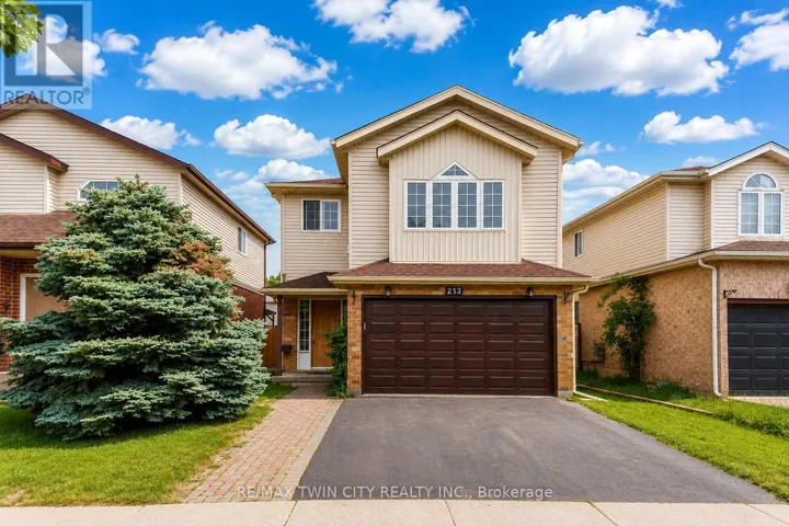 213 GREY FOX DRIVE, Kitchener, Ontario N2E3N7