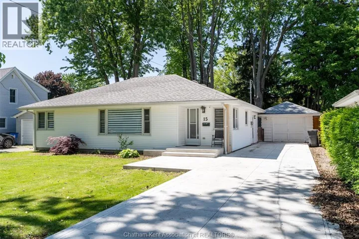 15 O'BRIEN DRIVE, Chatham, Ontario N7M2E5