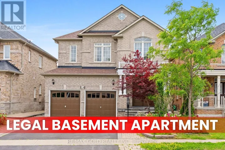 14 DOVEHAVEN CRESCENT, Brampton (Bram East), Ontario L6P2H7